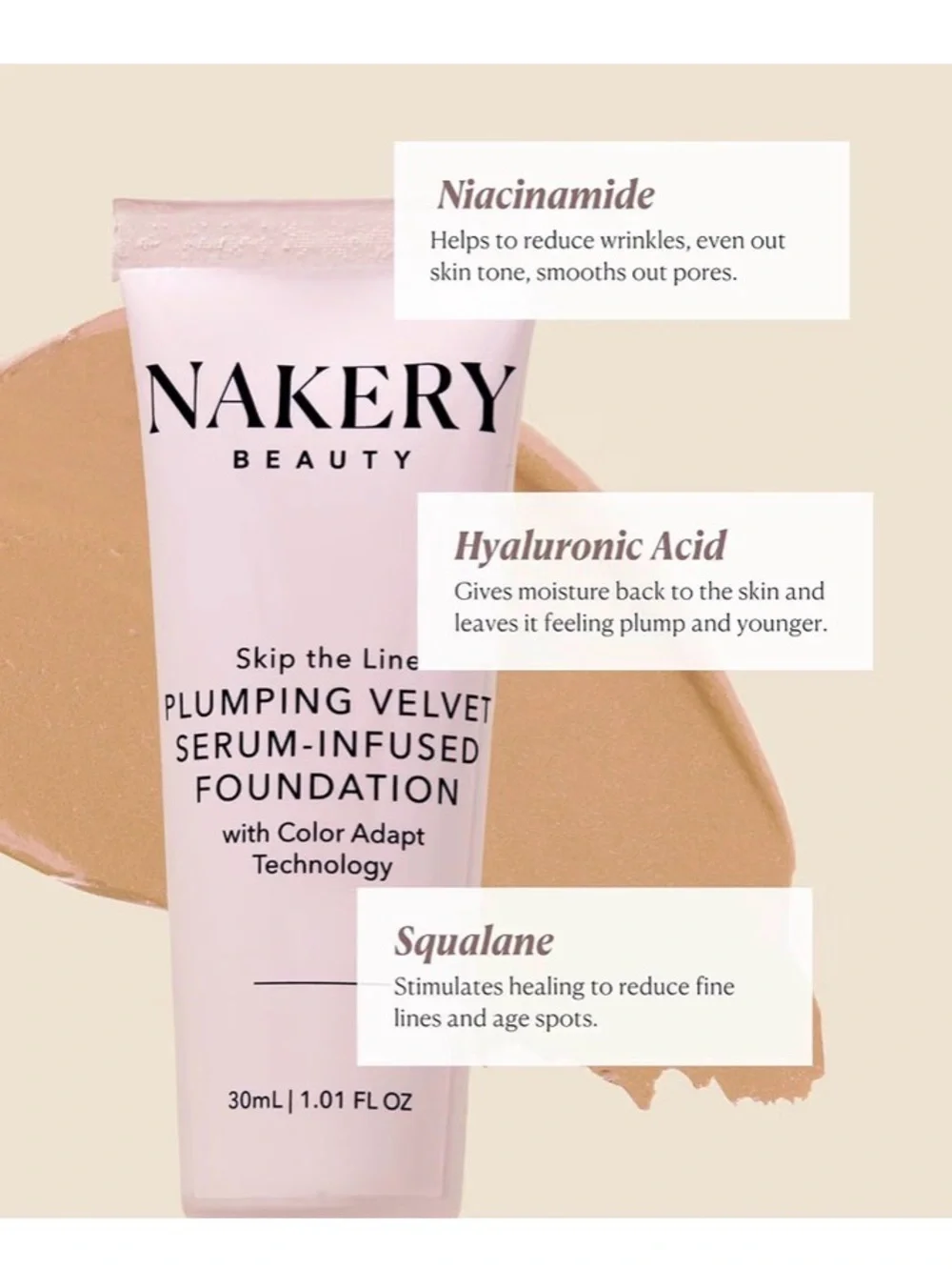 Plumping Velvet Serum-Infused Foundation - Light (608)